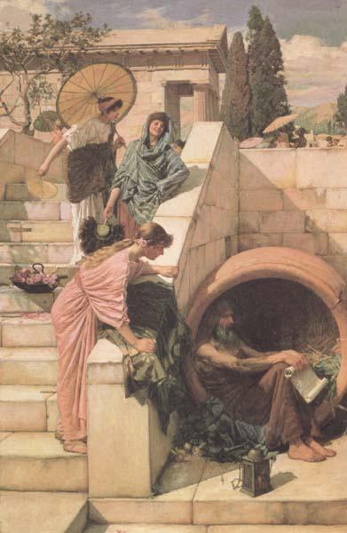 John William Waterhouse Diogenes (mk41) oil painting image